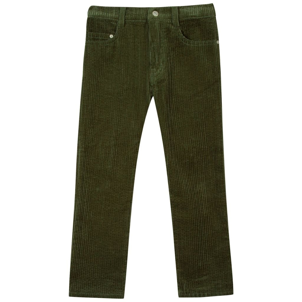 Corduroy Pants Green