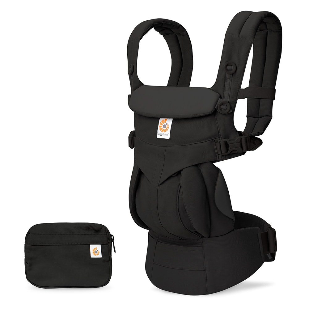 Omni Classic Cotton Baby Carrier Pure Black