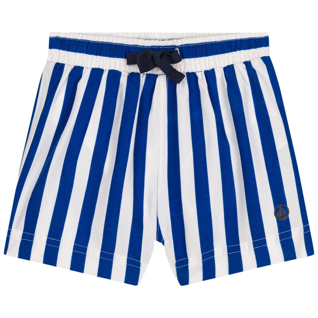 Striped Swim Shorts Blue