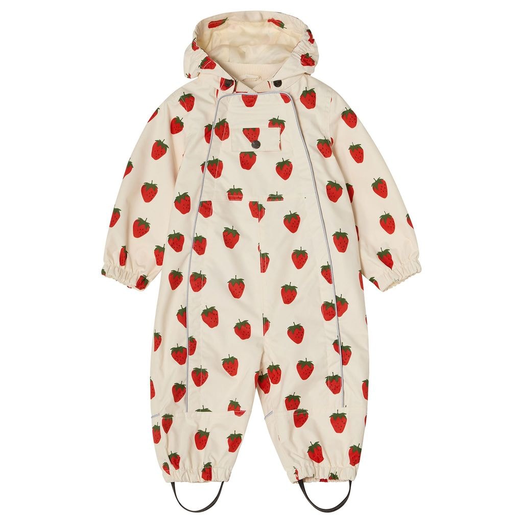 Milano Shell Coverall Strawberry