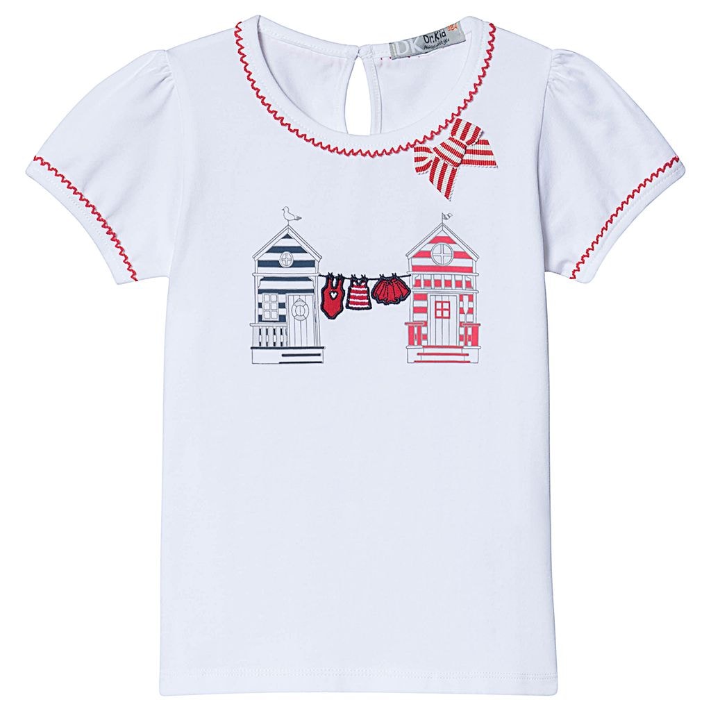 Embroidered T-Shirt White