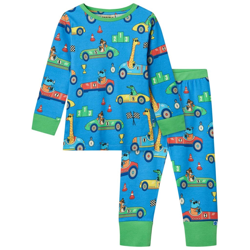 Race Cars Pyjamas Tropic Sea