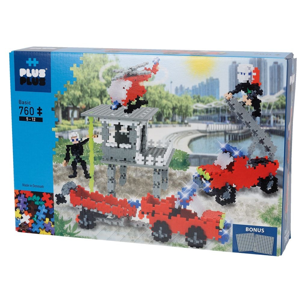 760-Piece Plus-Plus® Fire & Rescue