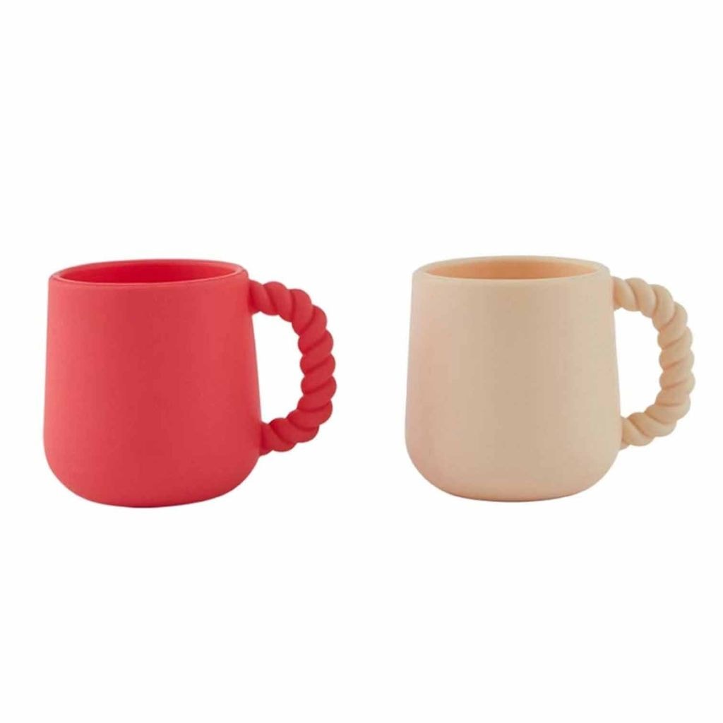 2-Pack Mellow Muggar Cherry Red/Vanilla