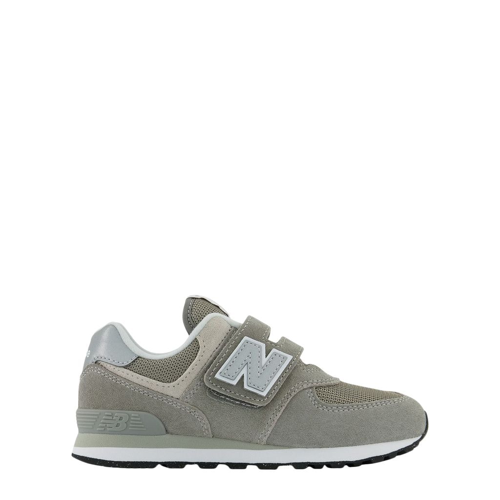 574 Sneakers With Velcro Strap Gray