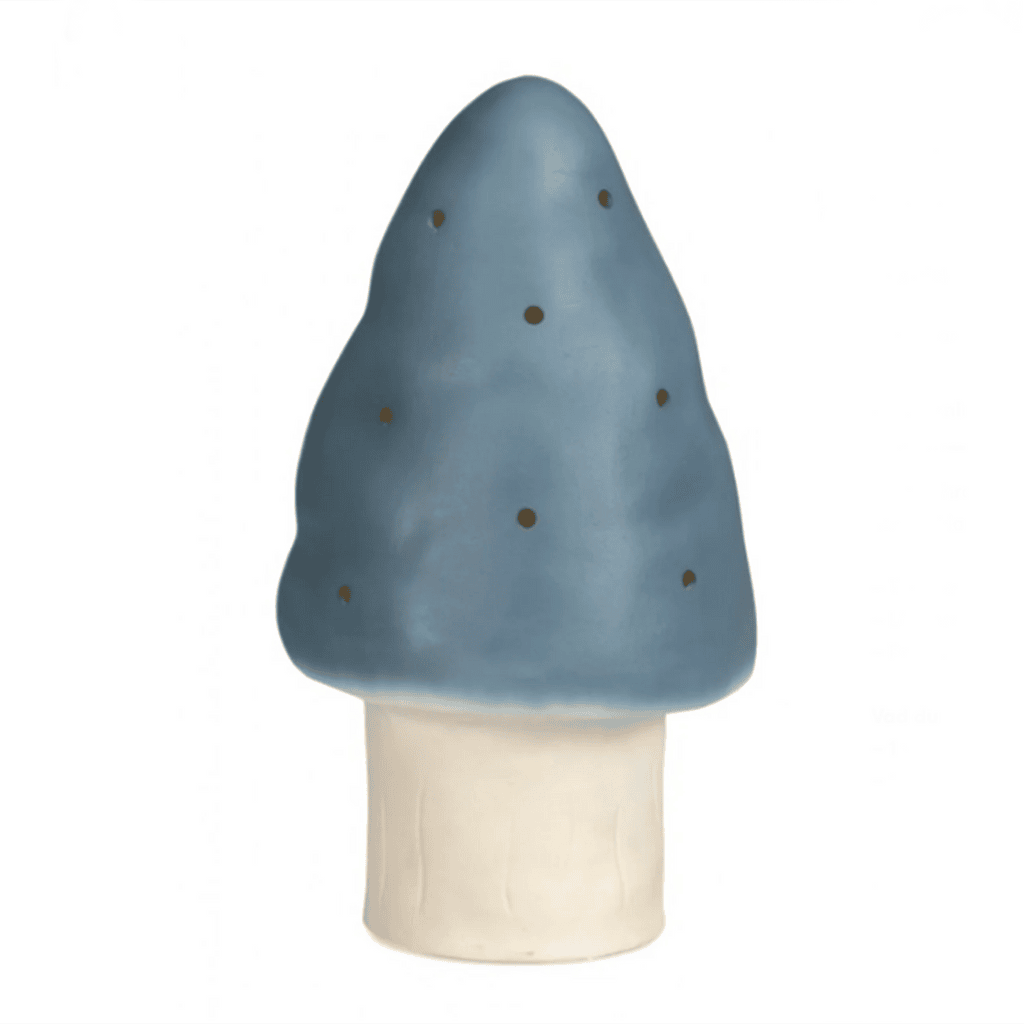 Liten Mushroom Bordlampe Blå