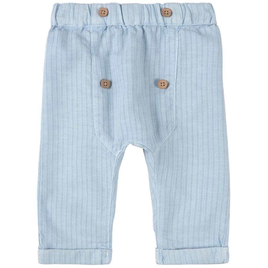 Woven Housut Baby Blue