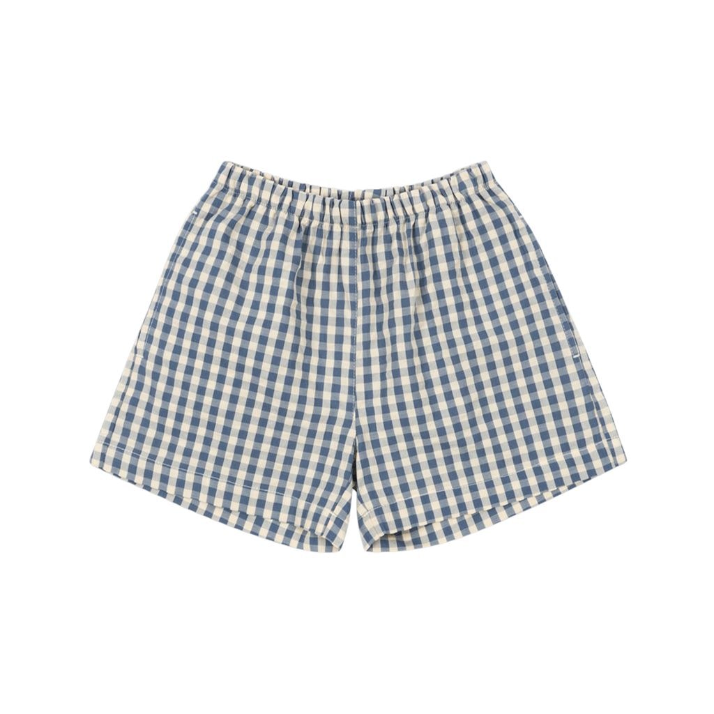 GOTS Kim Shorts Captains Blue Check