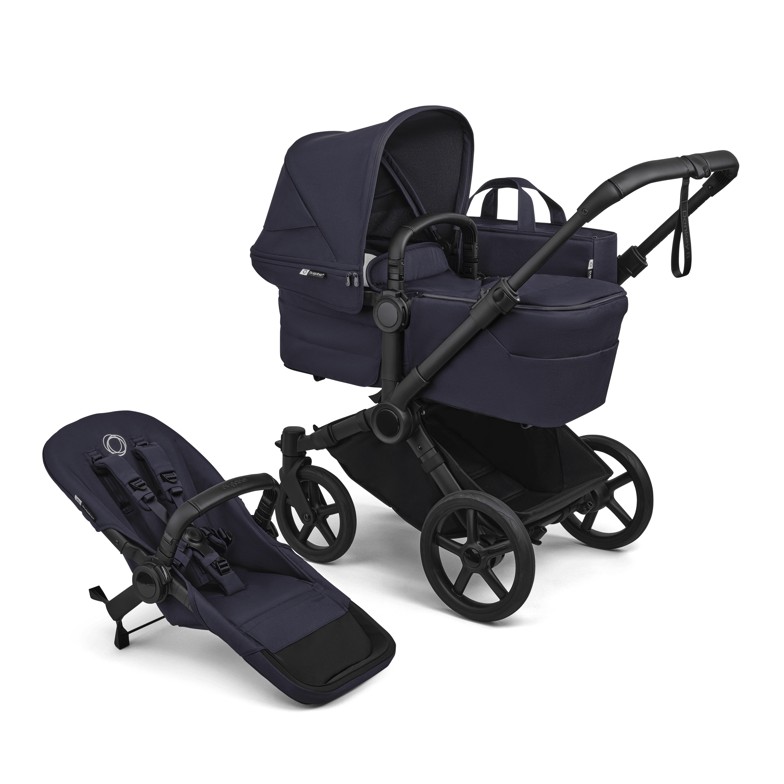 Donkey 6 Komplet Barnevogn Deep Indigo 