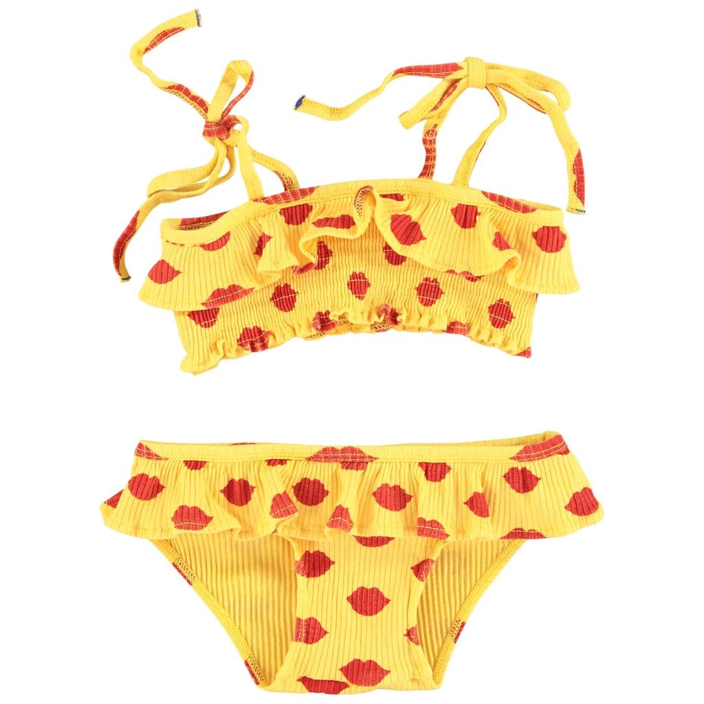 Printed Bikini Yellow