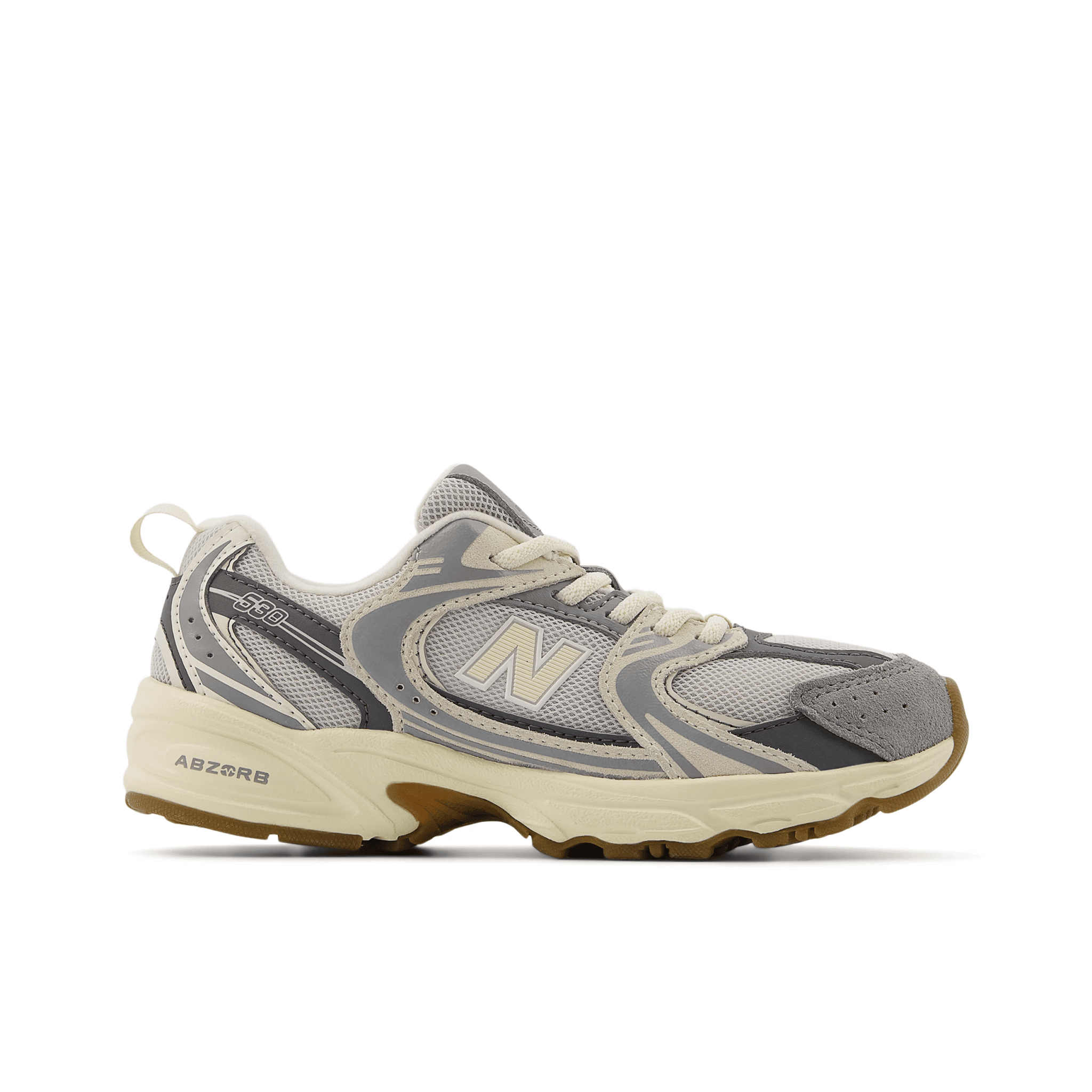 530 Kids Bungee Lace Sneakers Slate Grey