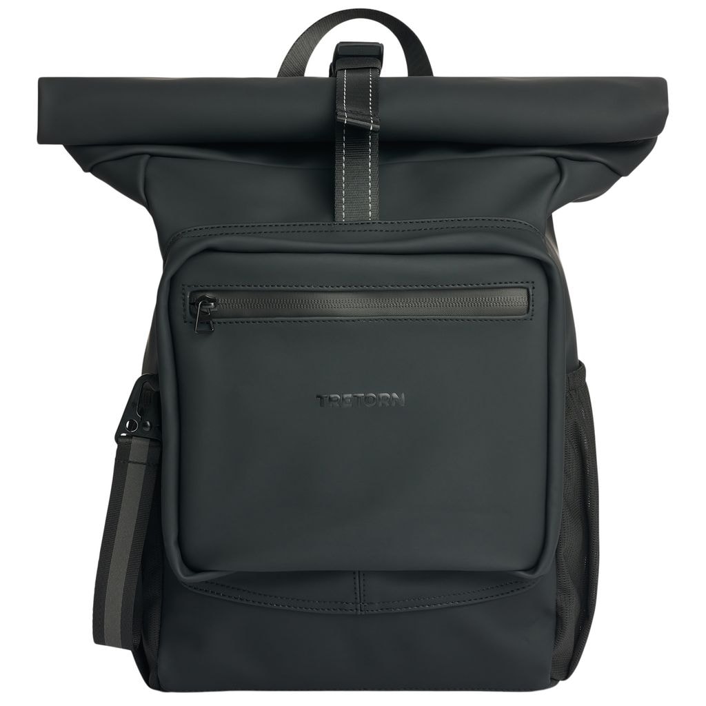 Wings Small Rolltop Taske Black