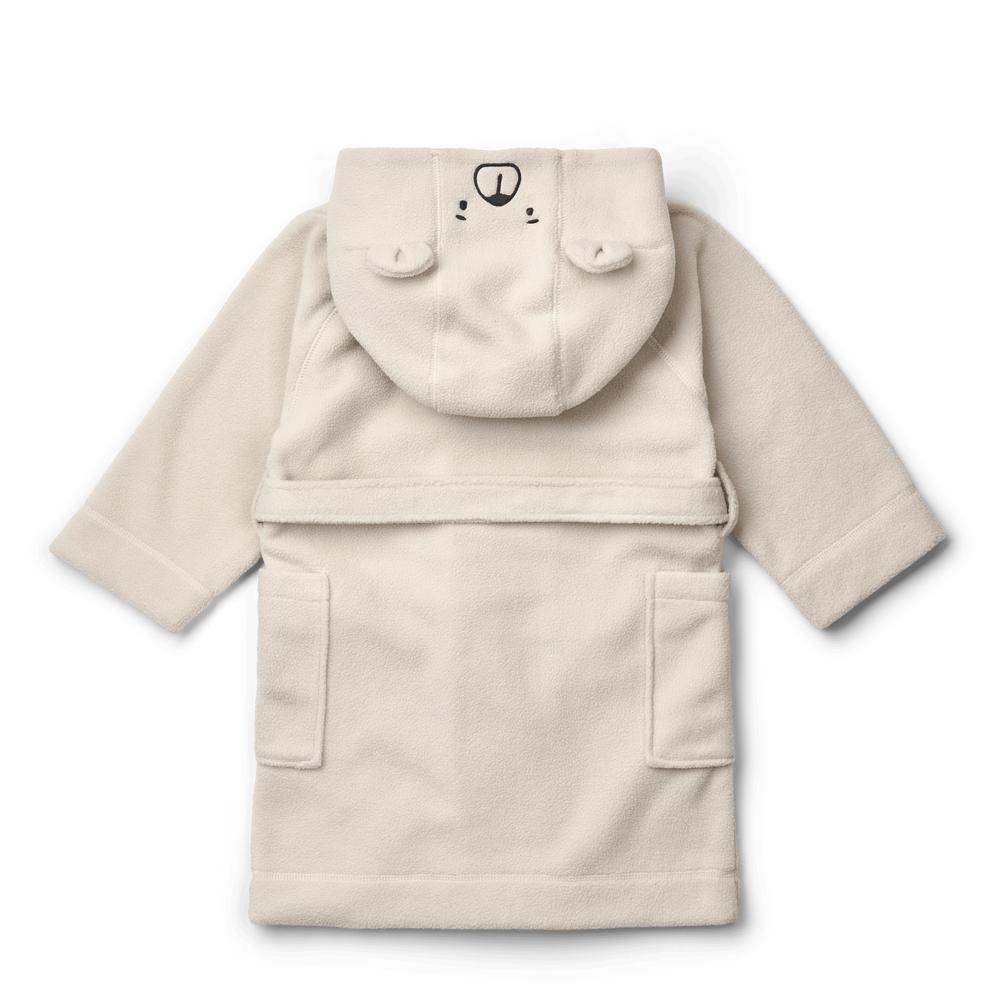 Minik Morgonrock I Fleece Sandy