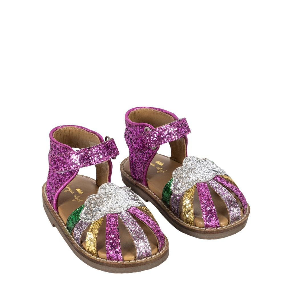 Rainbow Sandal Flamingo Plume