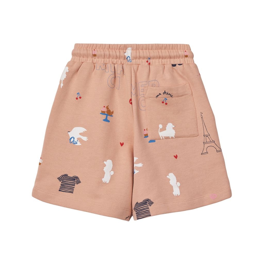 GOTS Gram Sweatshorts Paris Pale Tuscany