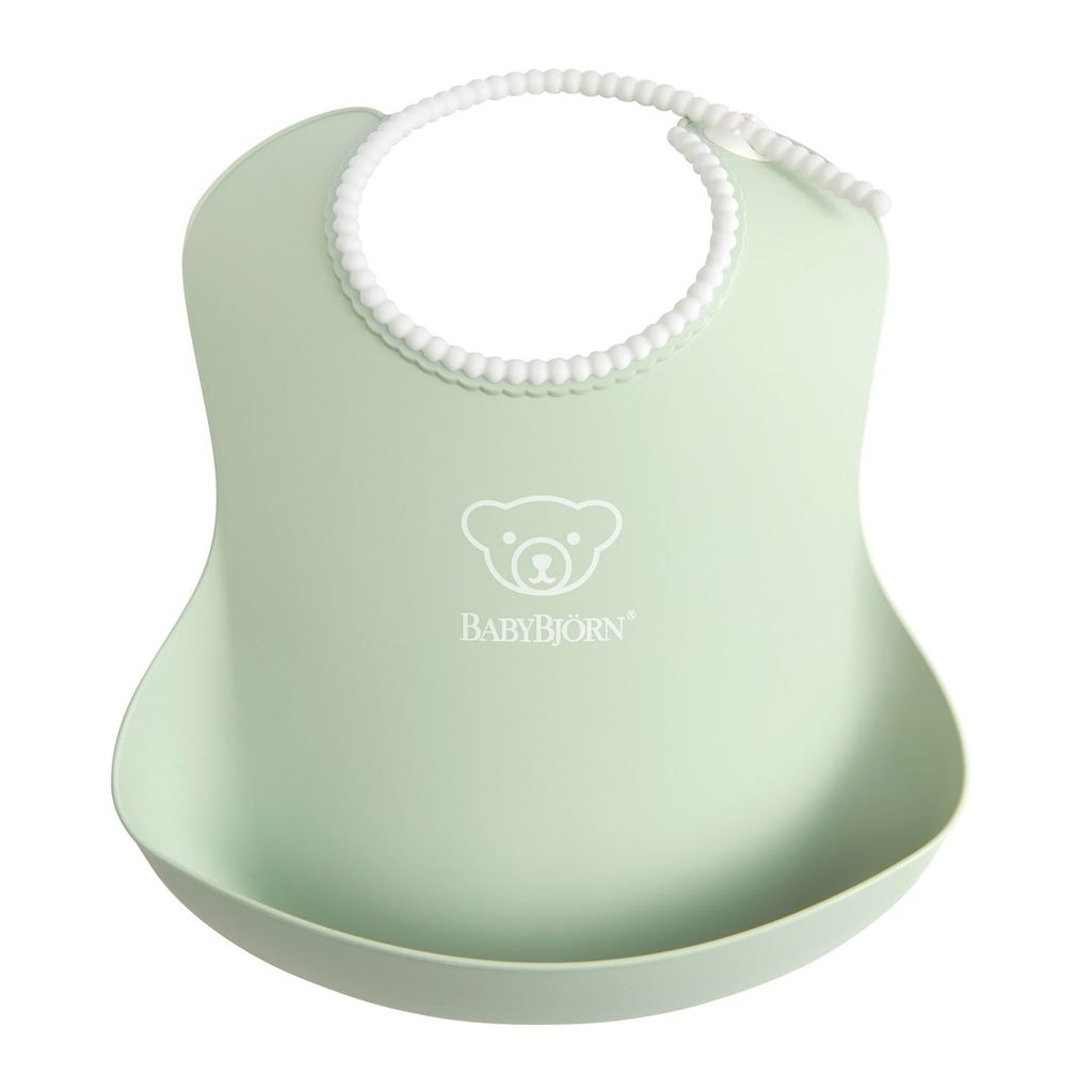 Baby Bib Powder Green