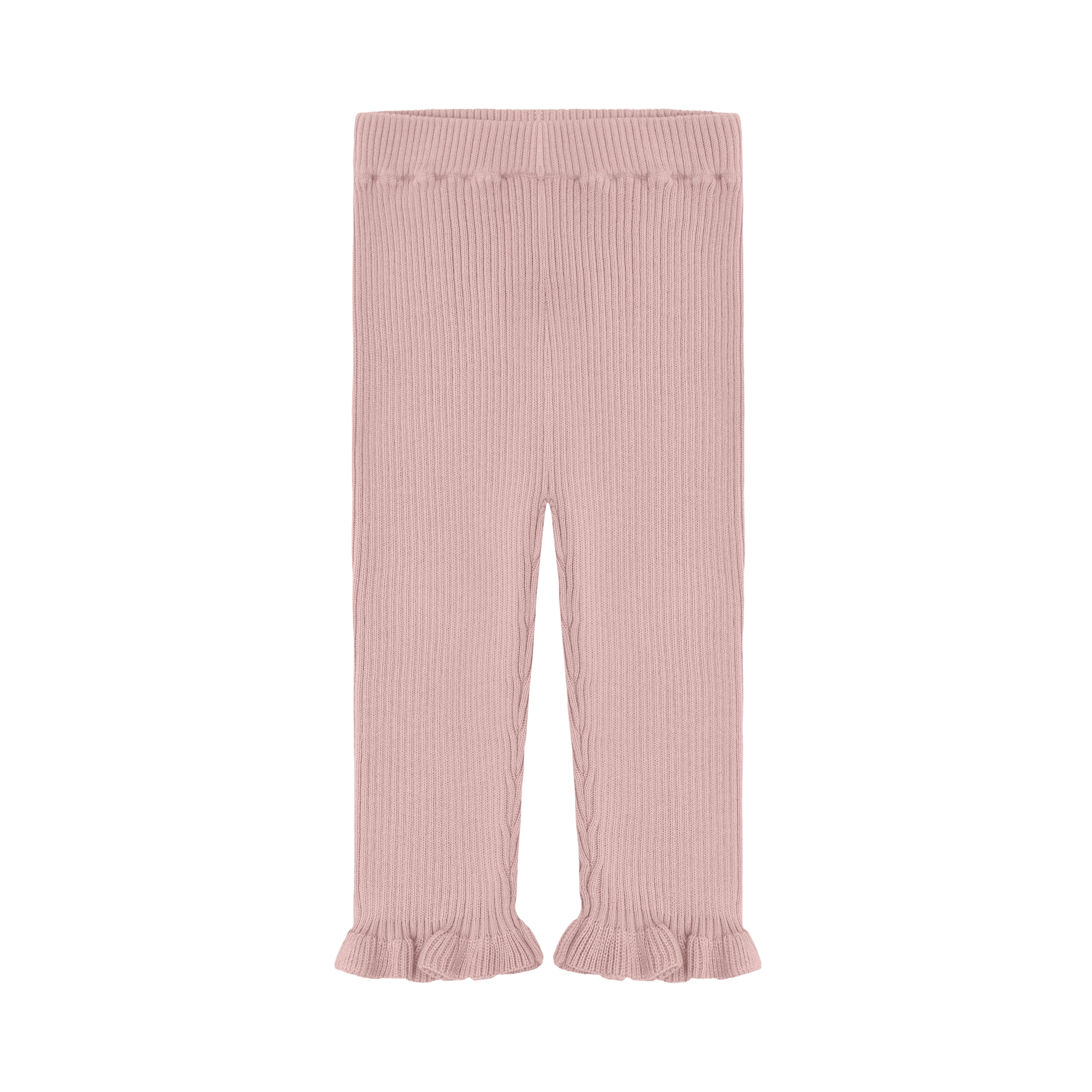 Baby Ruffle Leggings Pale Rose 