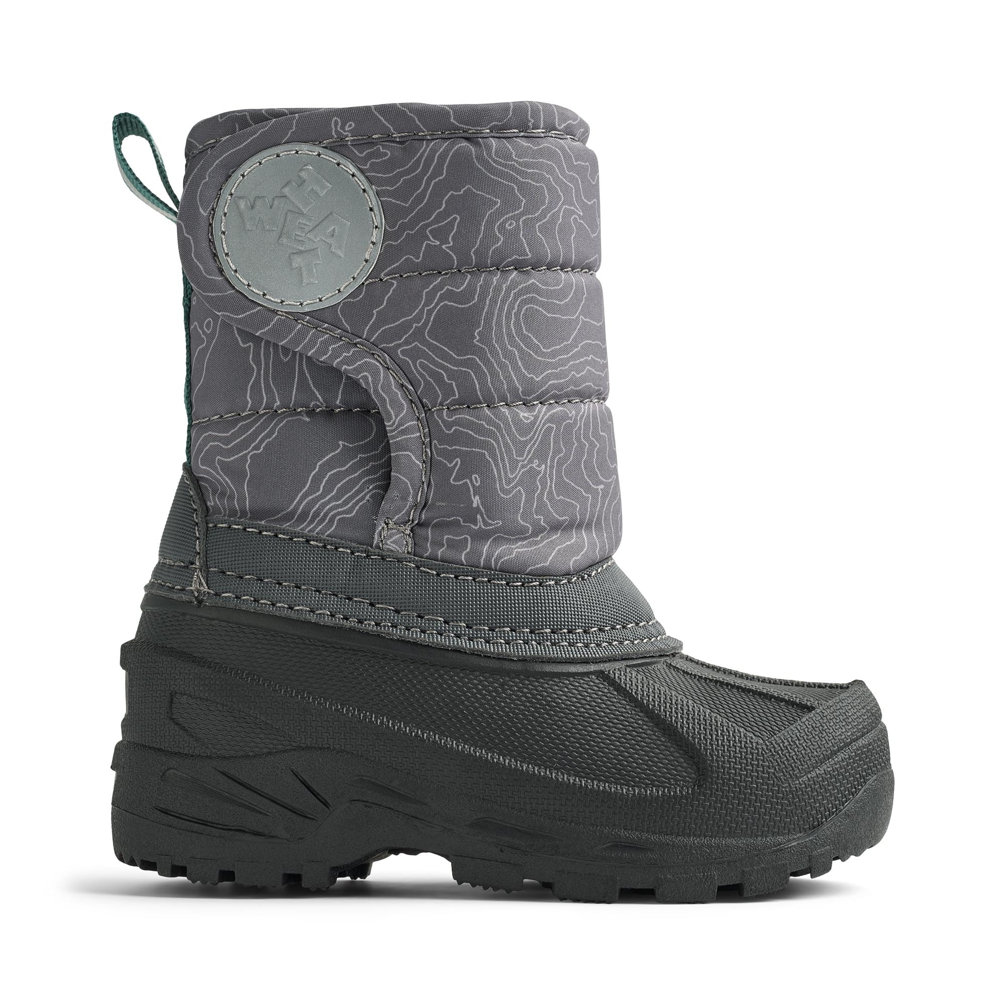 Winty Talvisaappaat Dark Reflective Map