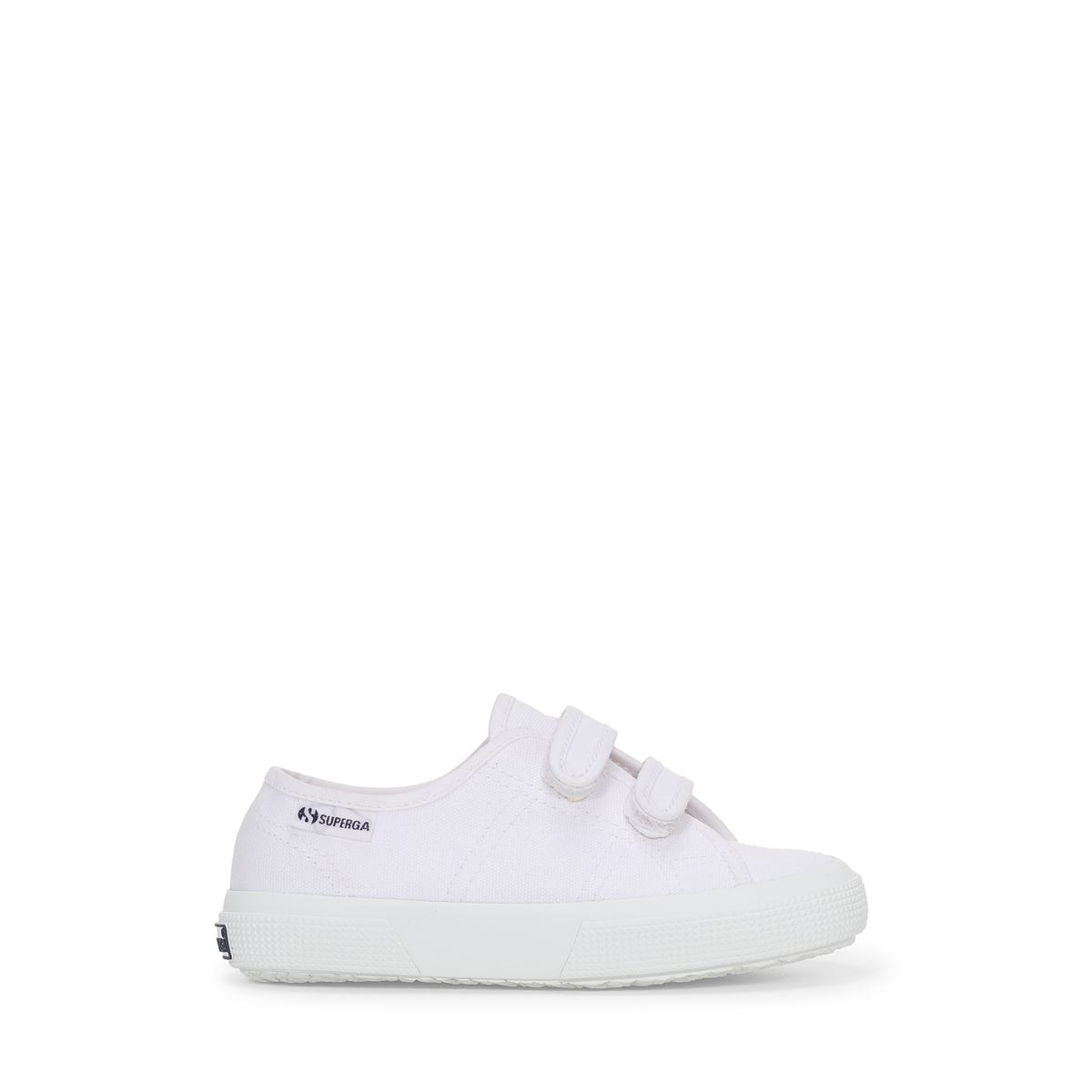 3750 Leggera Kids Straps Sneakers White
