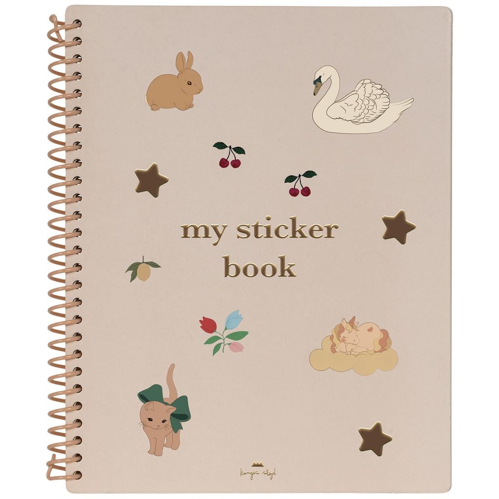 Book With Stickers Blush