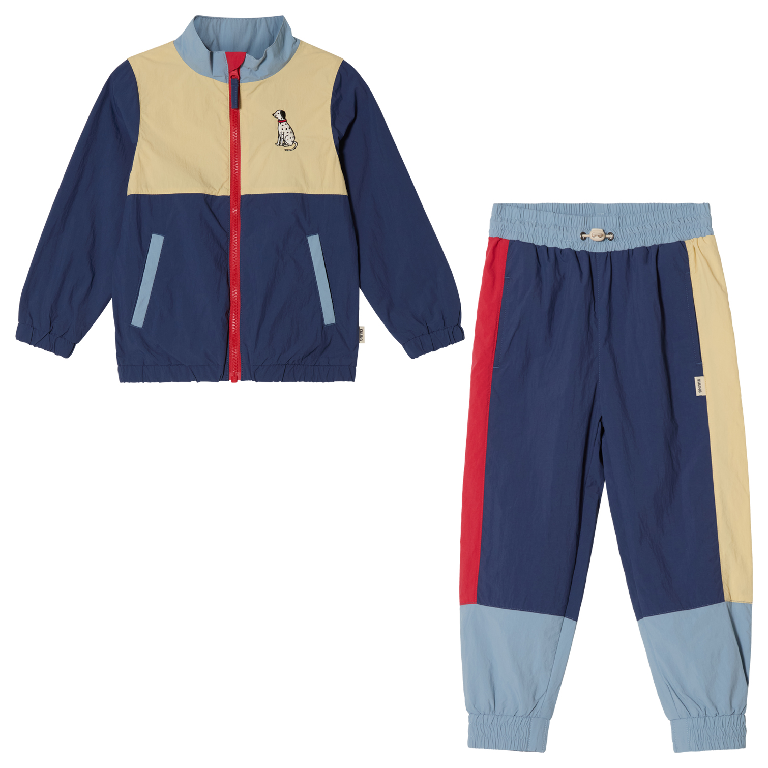 Amsterdam Tracksuit Dark Blue Blocking