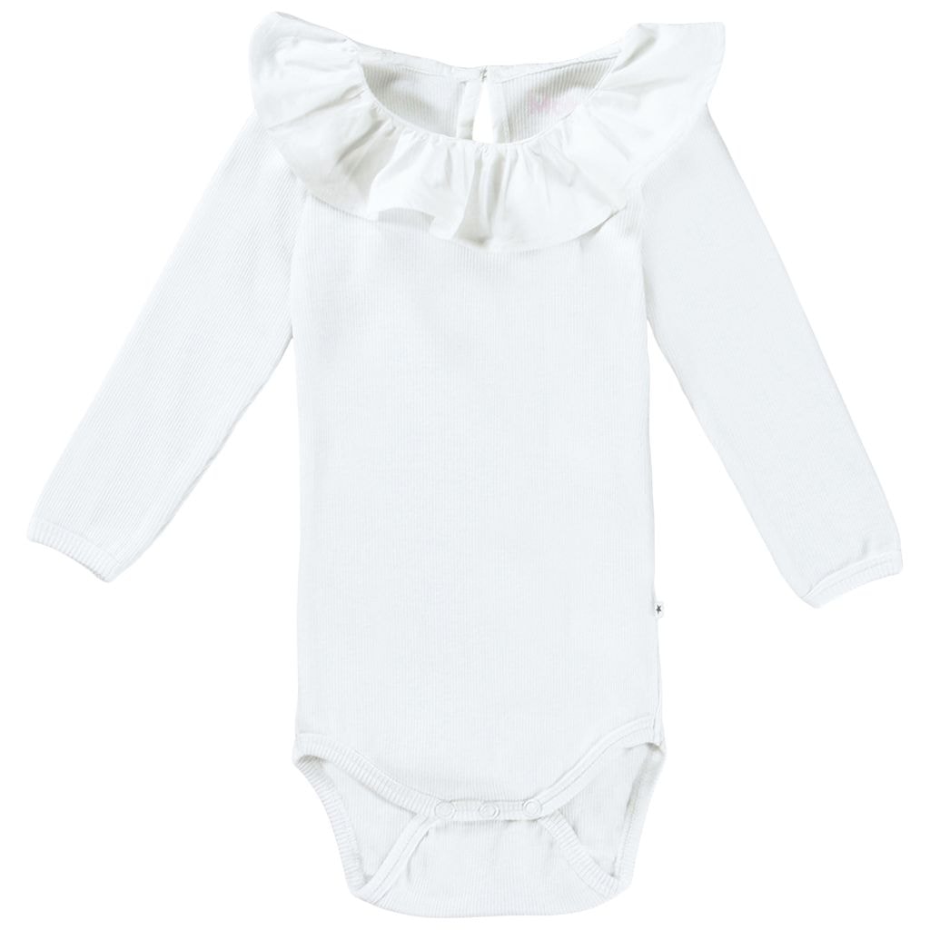 GOTS Faye Baby Body White