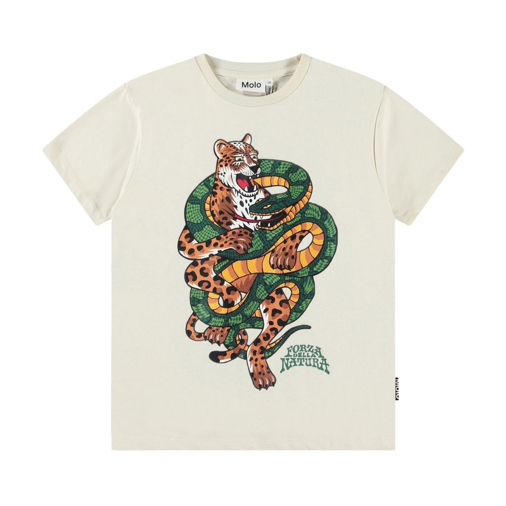Riley Short Sleeve T-Shirt Jaguar And Snake