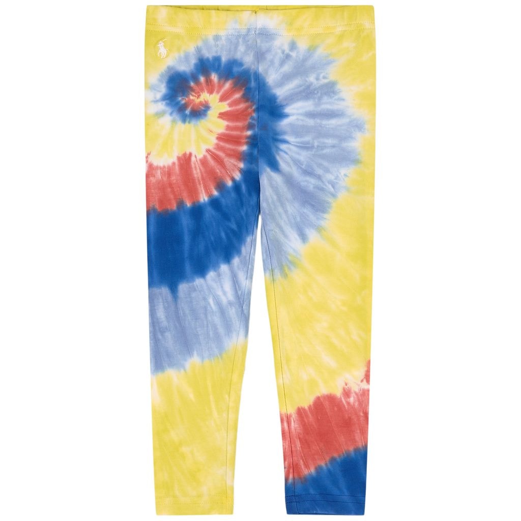 Leggings With Tie-dye Effect Multicolor