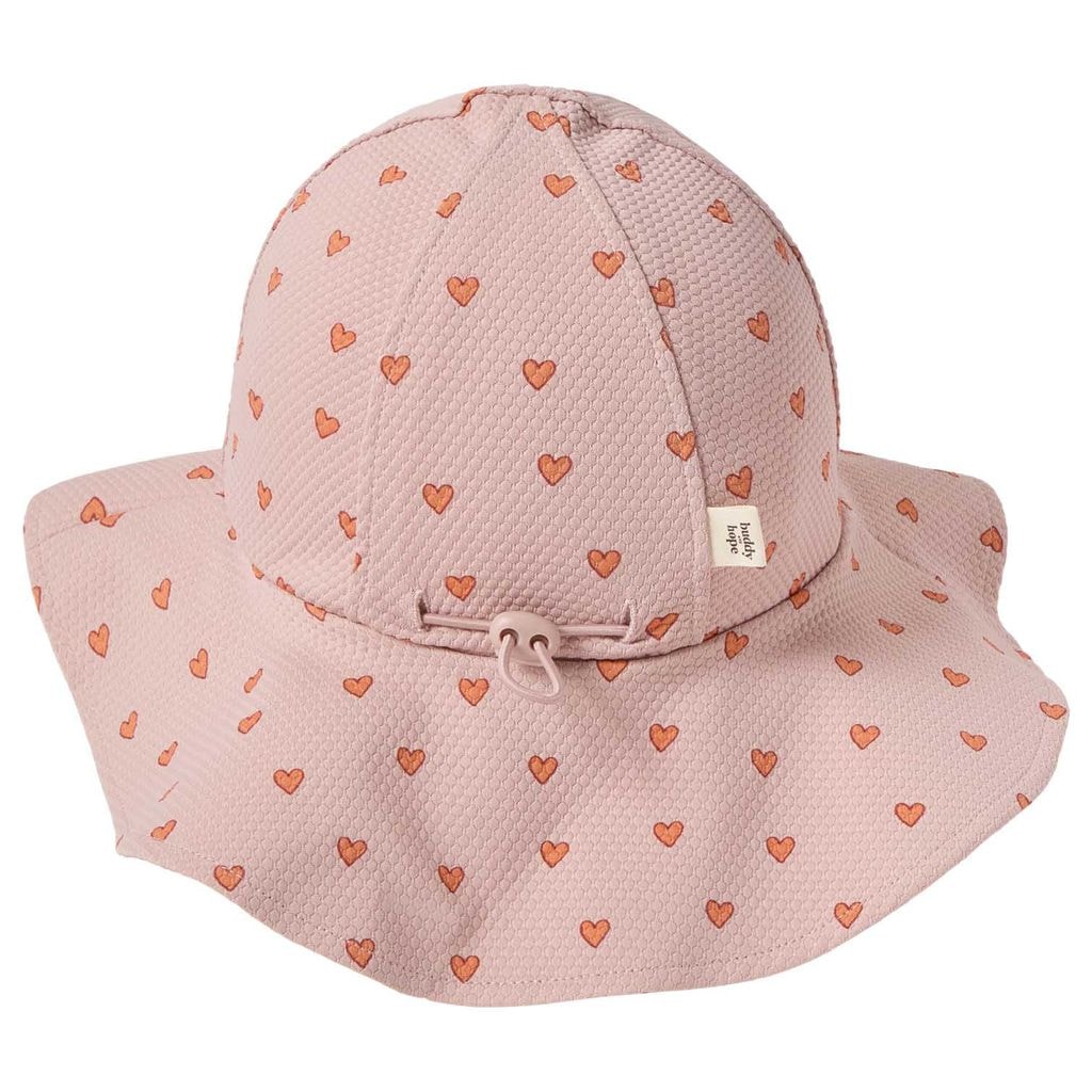 Mattis UV-solhatt Apricot Hearts