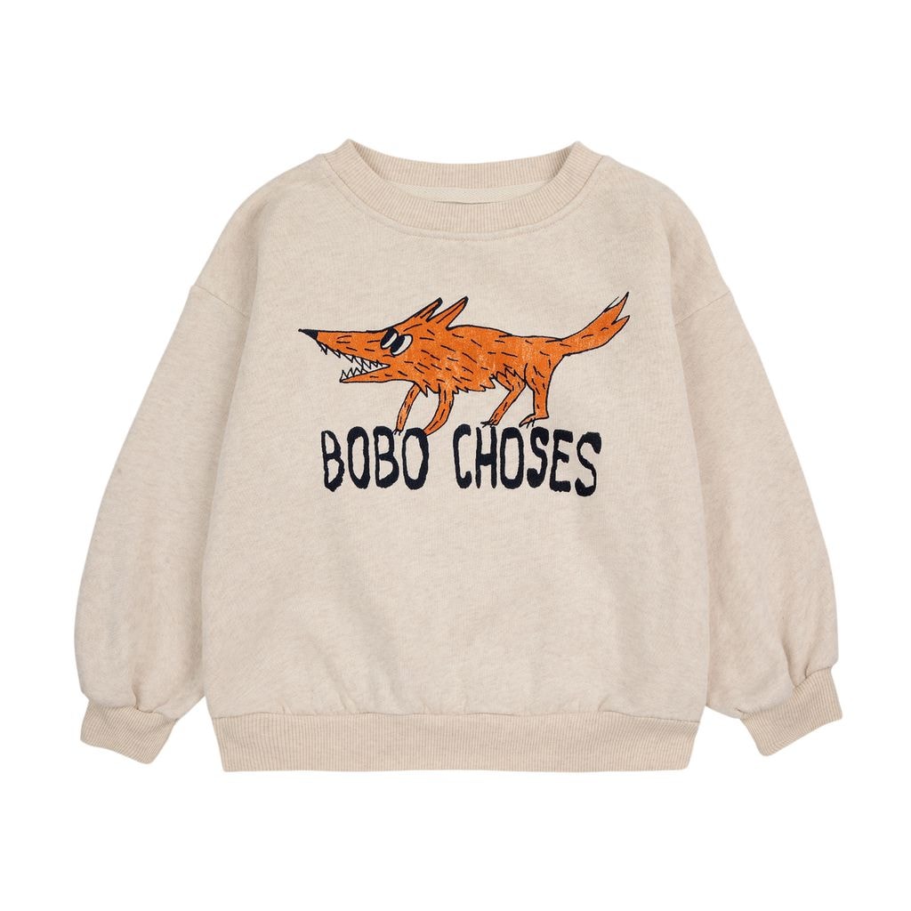 The Clever Fox Sweatshirt Off-white