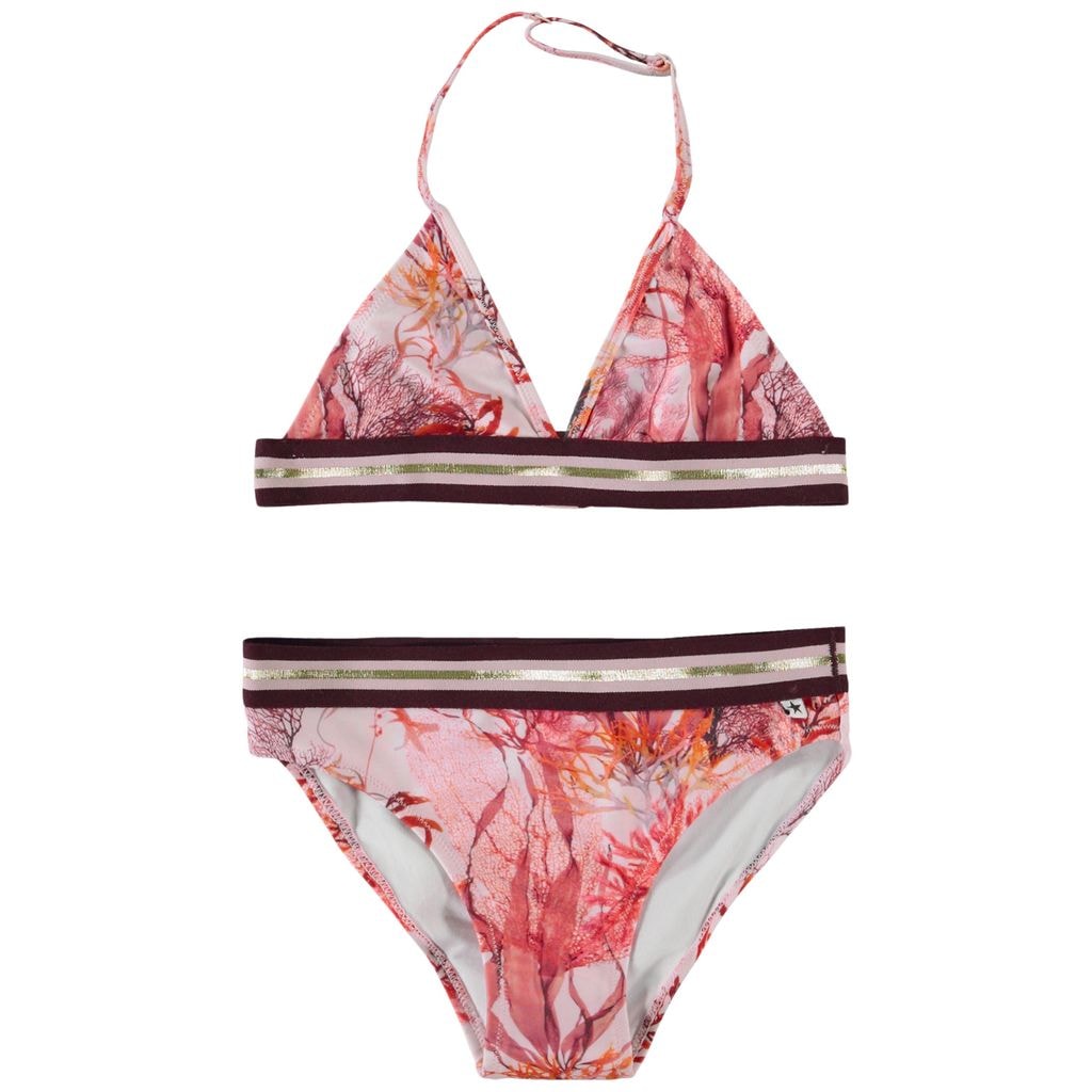 Nicoletta Bikini Coral Flower