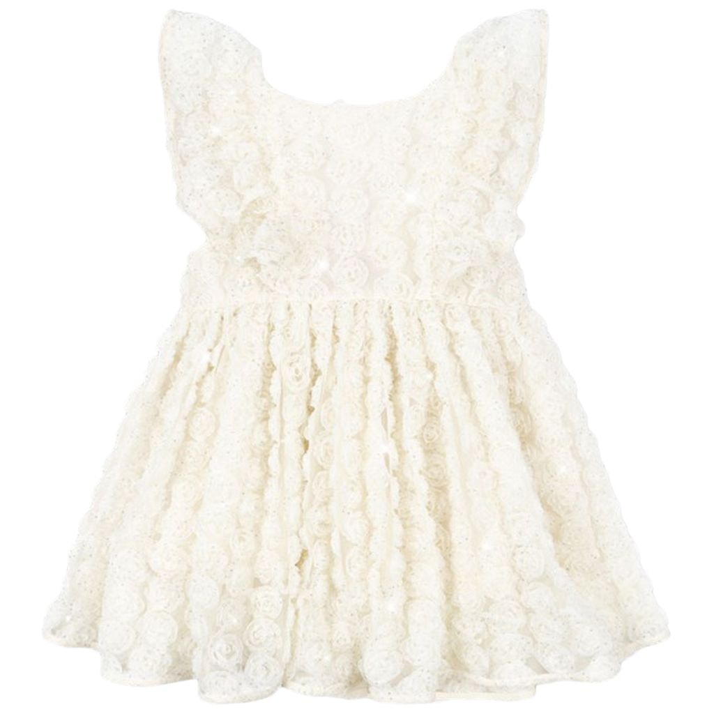 Celebration Cianna Flower Dress Eggnog