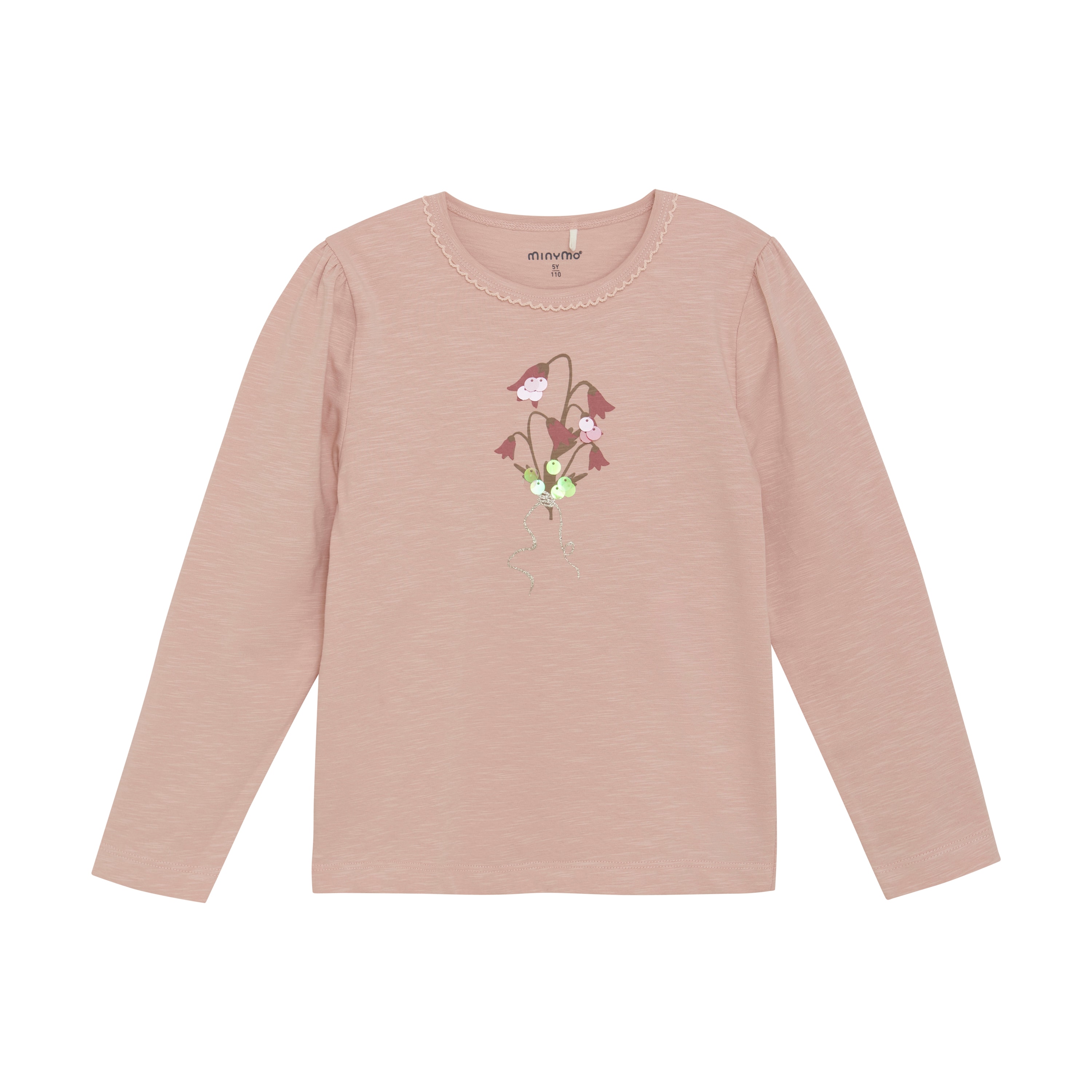 Long-Sleeved T-Shirt Misty Rose
