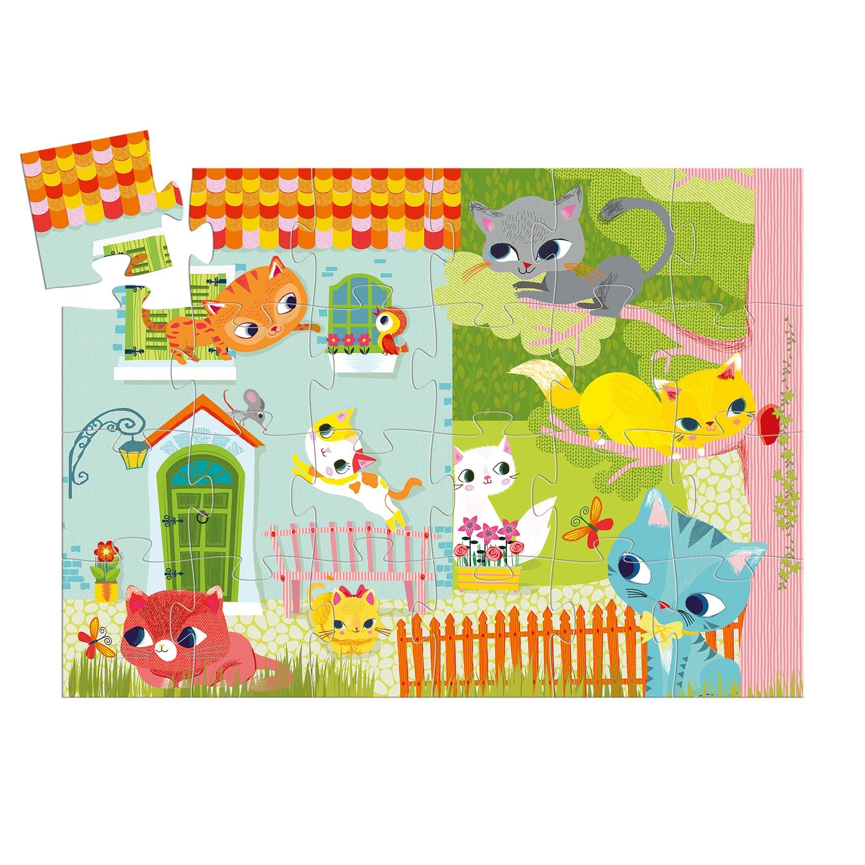 Pachat And His Friends Puzzle - 24 Pieces Multi 
