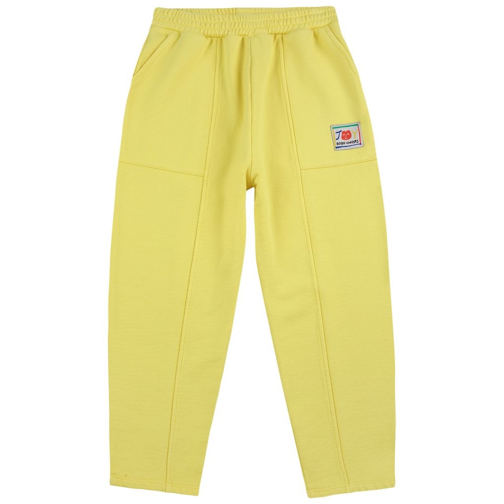 Smiling 조깅 팬츠 Light Yellow