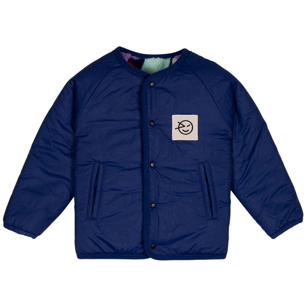양면 재킷 Navy/Suaves