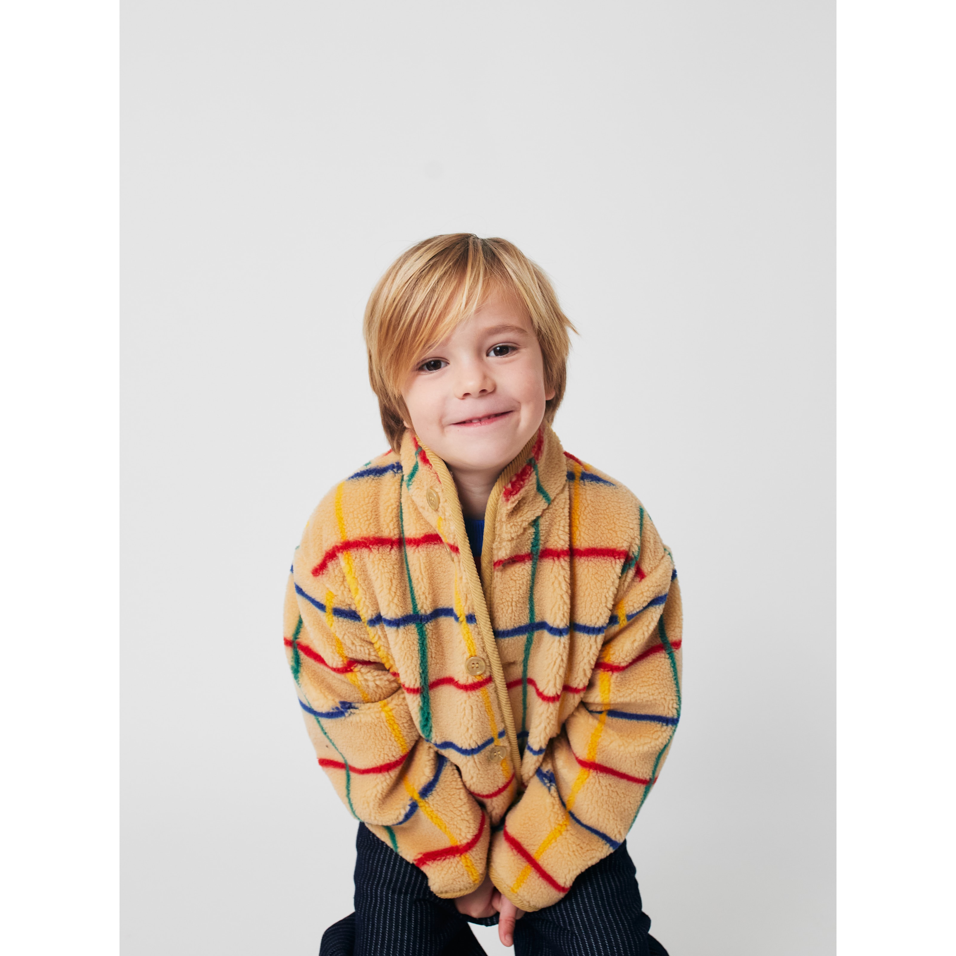 Sheepskin Jacket Color Stripes | Babyshop - Shop premium