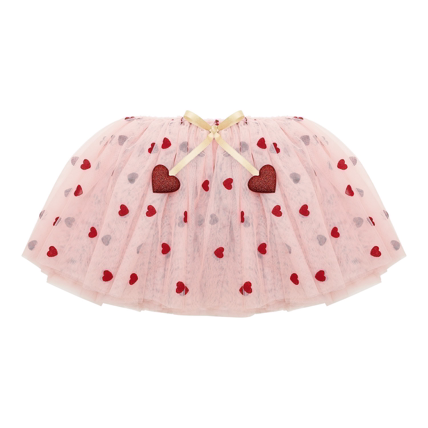 Heart Valentines Tyllkjol Pink 