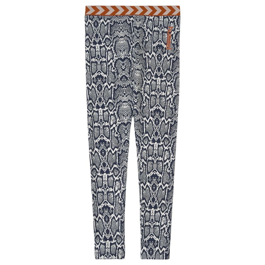 Snake Print Leggings Navy