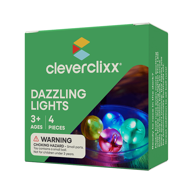 Balls Pack Dazzling Lights 4 Stk. Multicolor