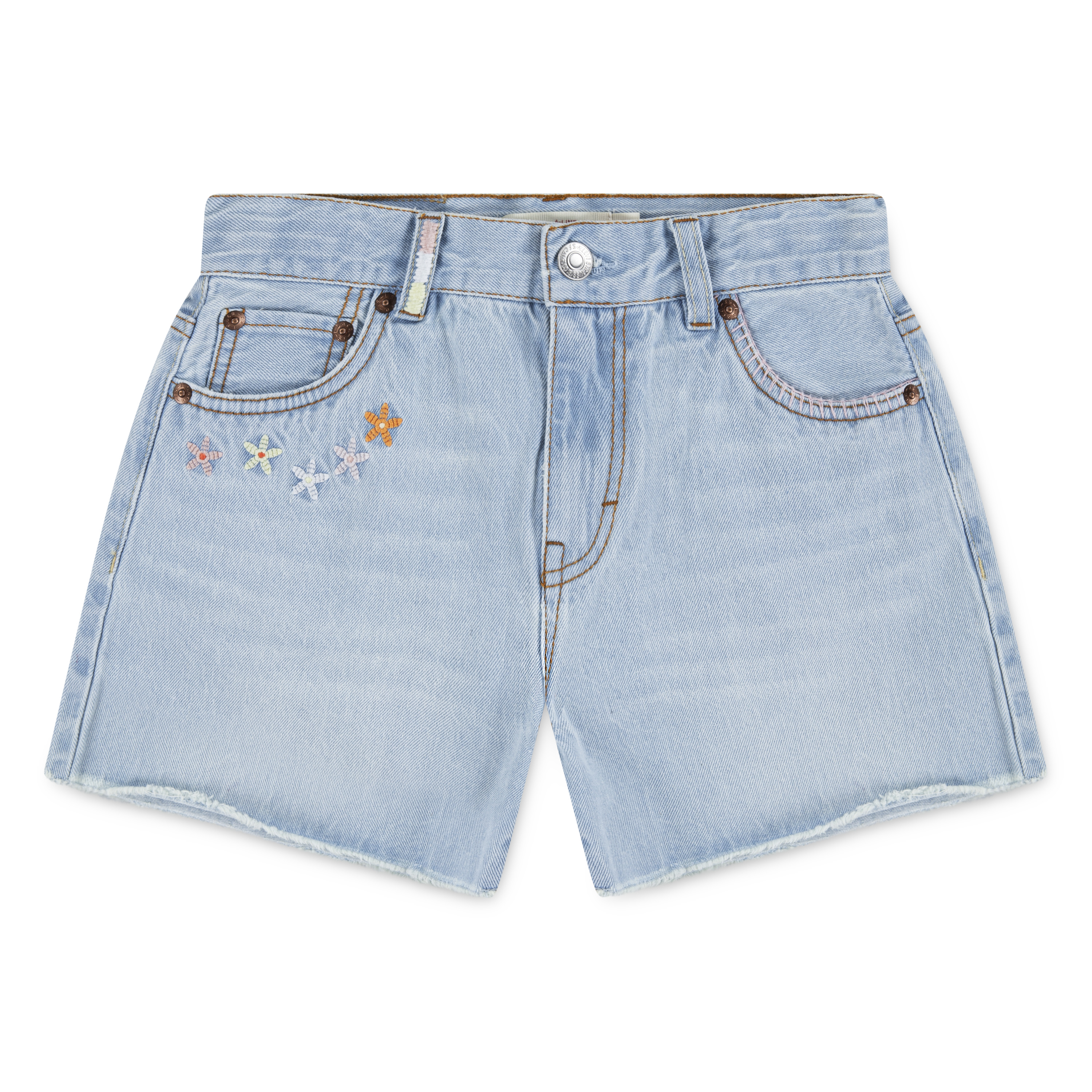 Crochet Applique A-Line Jeansshorts Wow Me Over