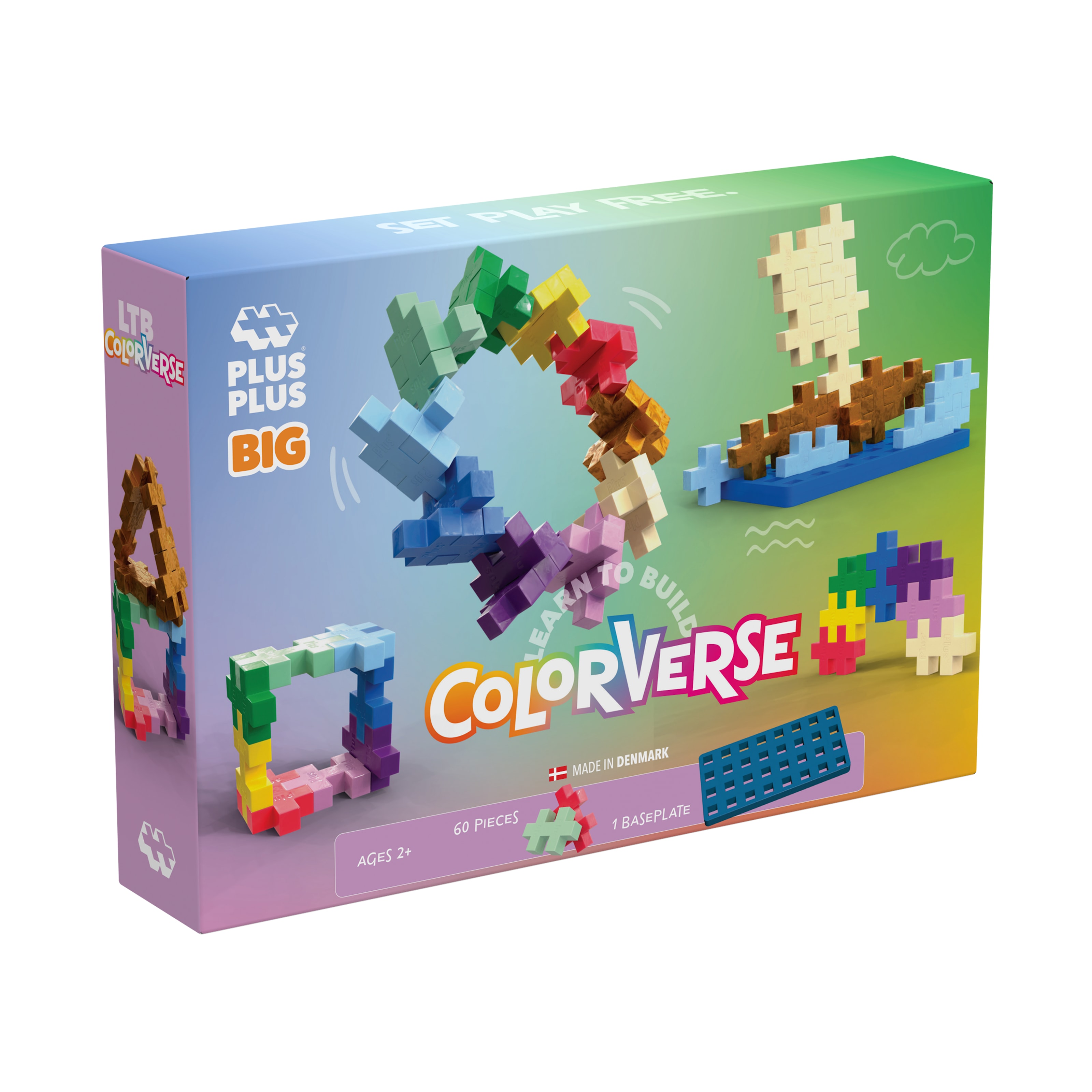 BIG Learn to Build - Colorverse - 60 pcs