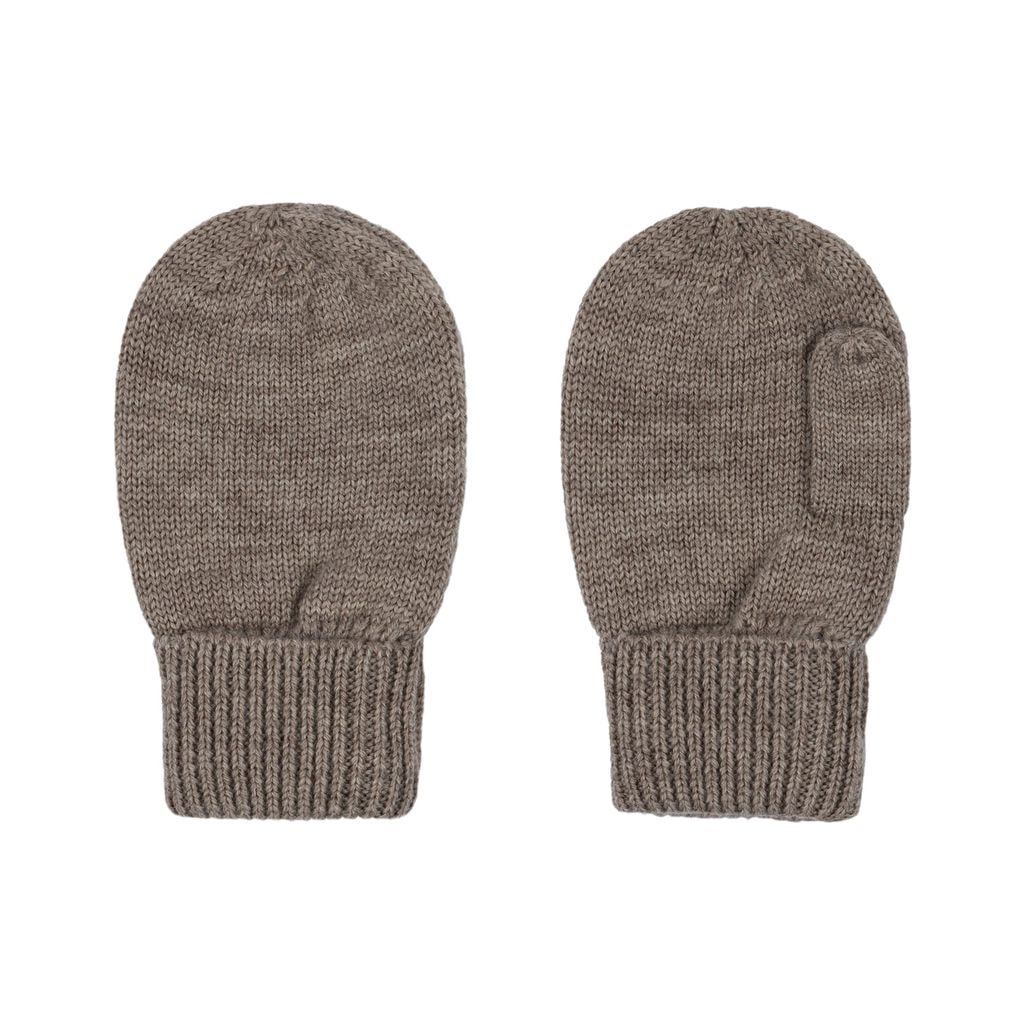 Louli Mittens Soft Brown
