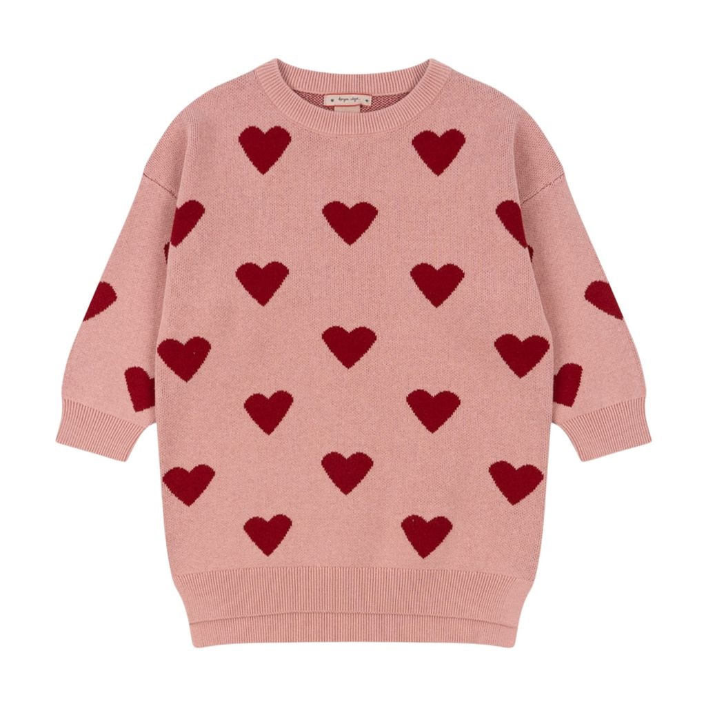 Lapis Knit Dress Mellow Rose