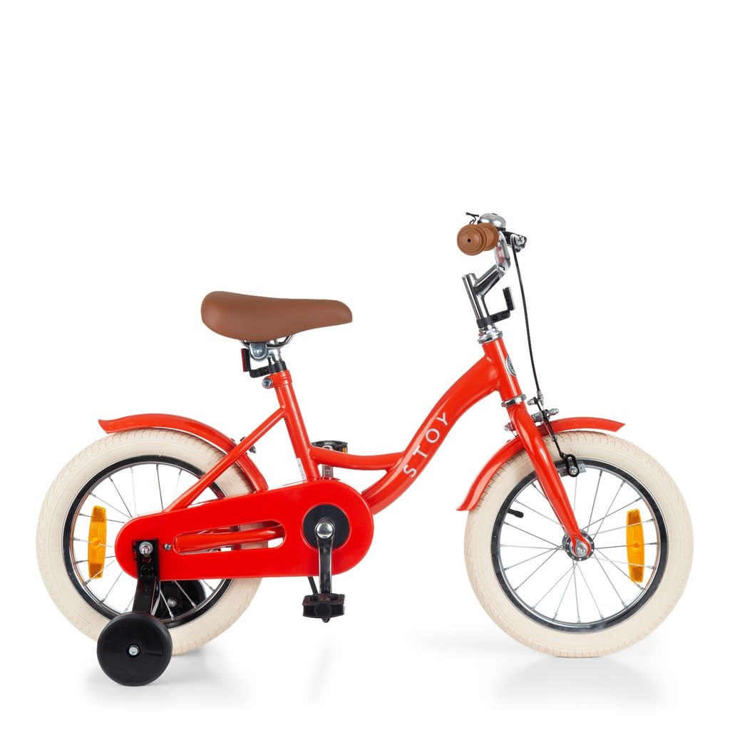 14" Vintage-Fahrrad Rot