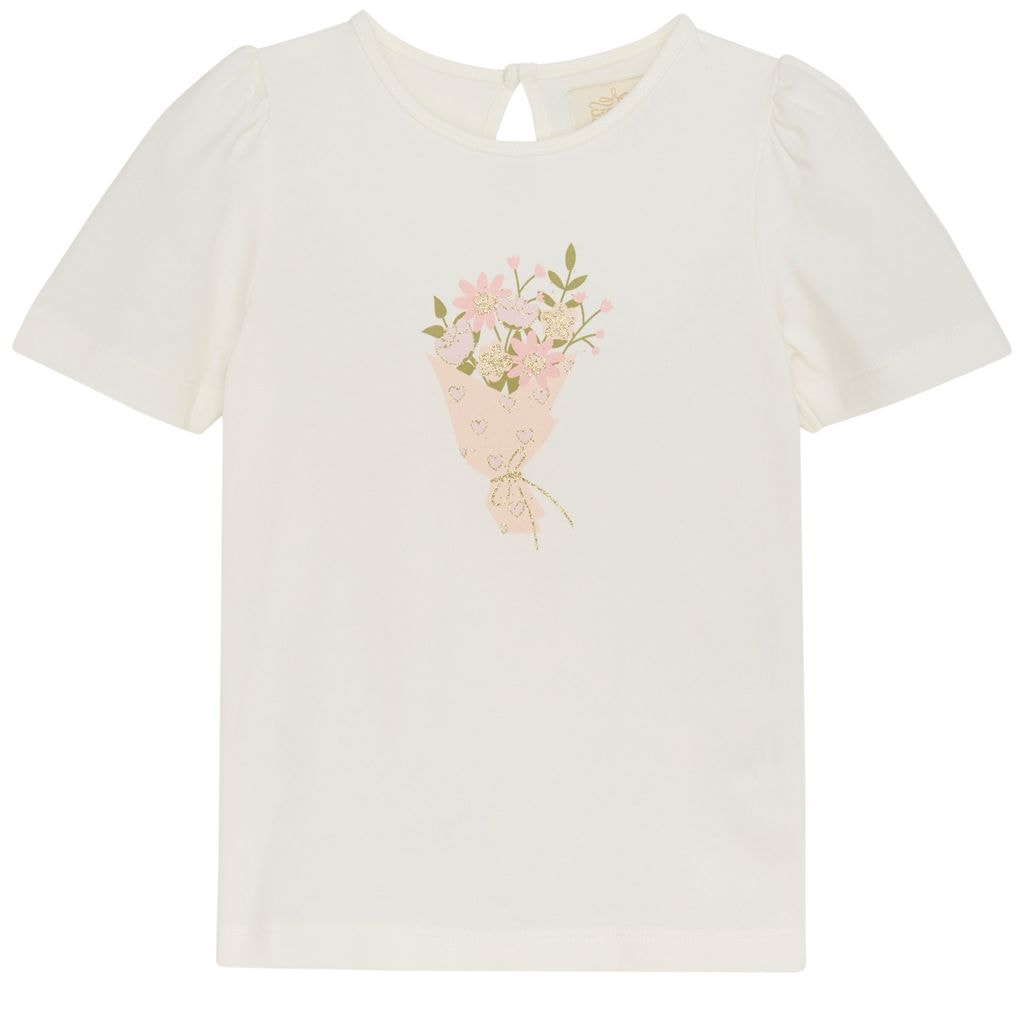 GOTS T-shirt Med Tryk Cloud