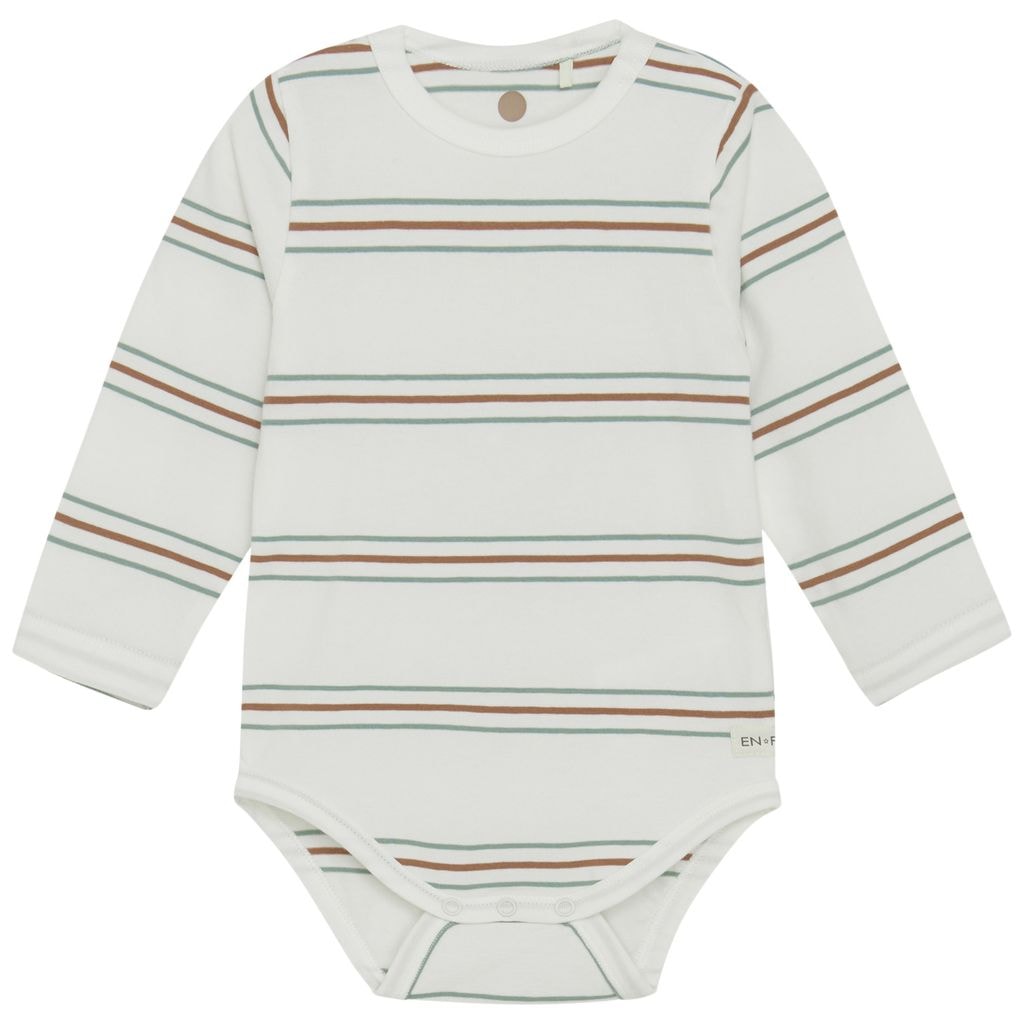 Raidallinen Vauva Body Jadeite