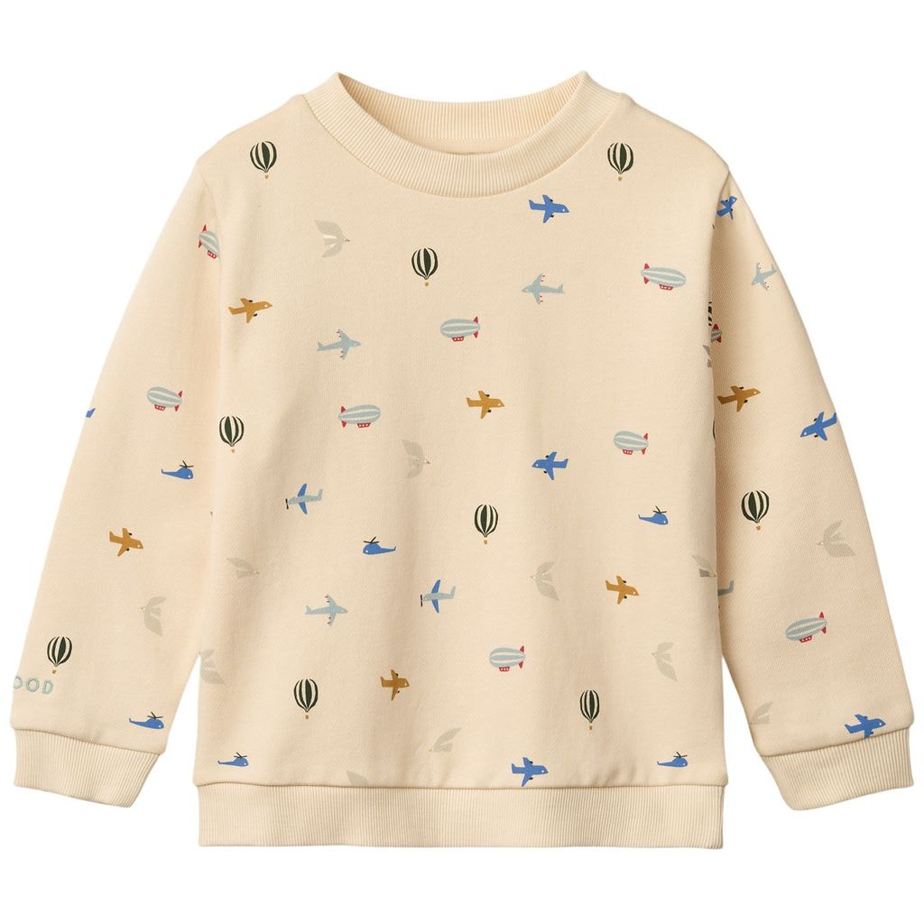 GOTS Thora Sweatshirt Aviator Ecru