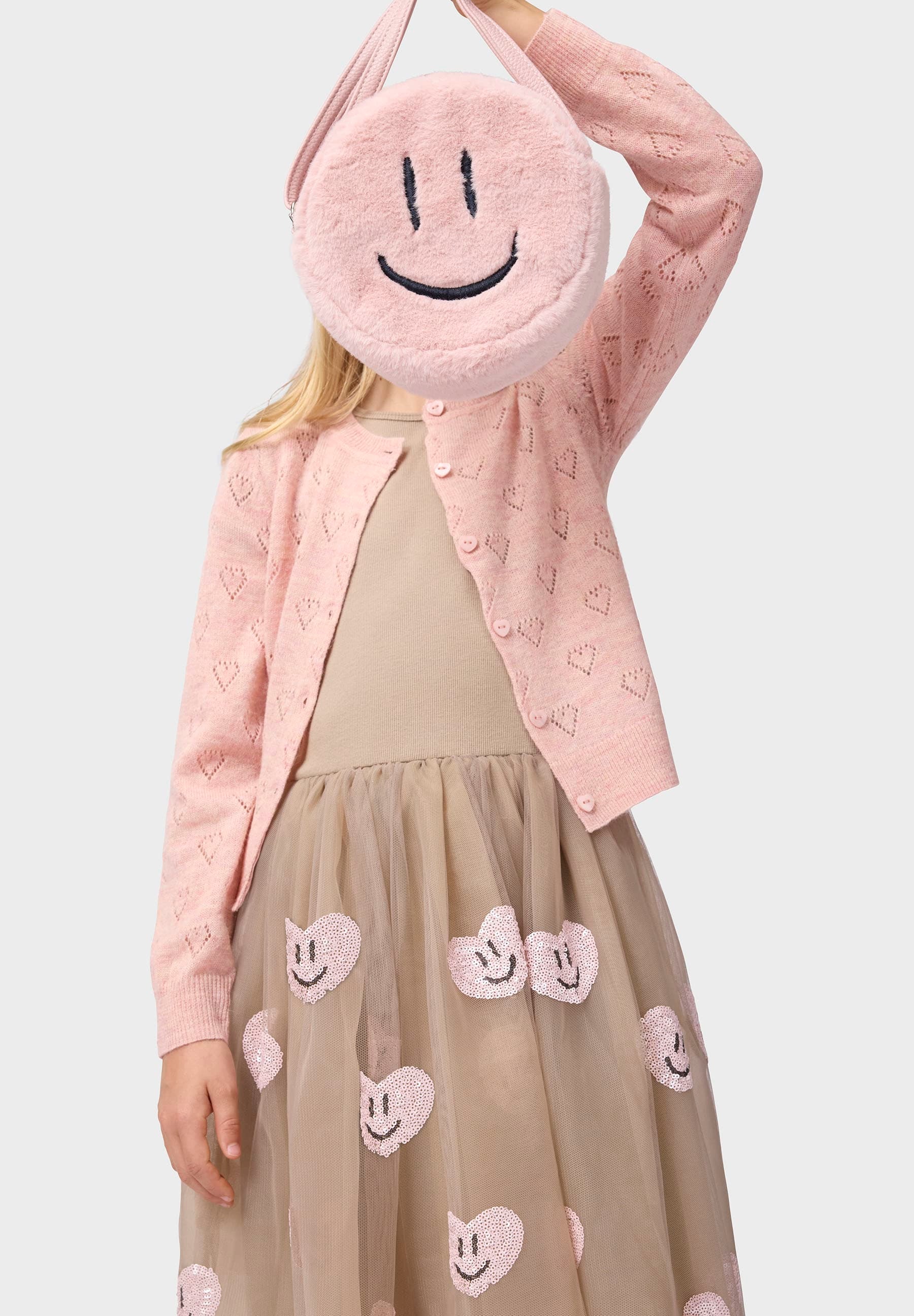 Fluffy Laukku Petal Blush