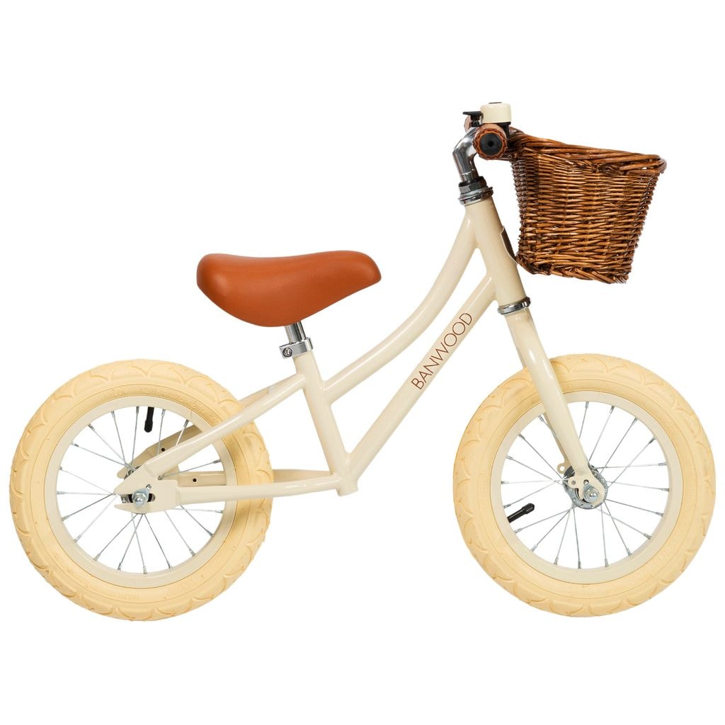 Vintage 12" Balance bike Cream
